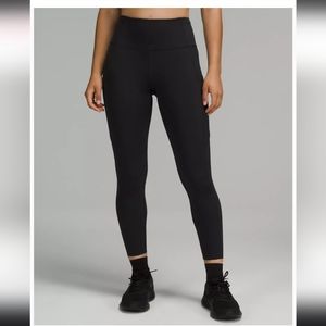 Lululemon Fast and Free HR 25" Tight, Black, Size 8